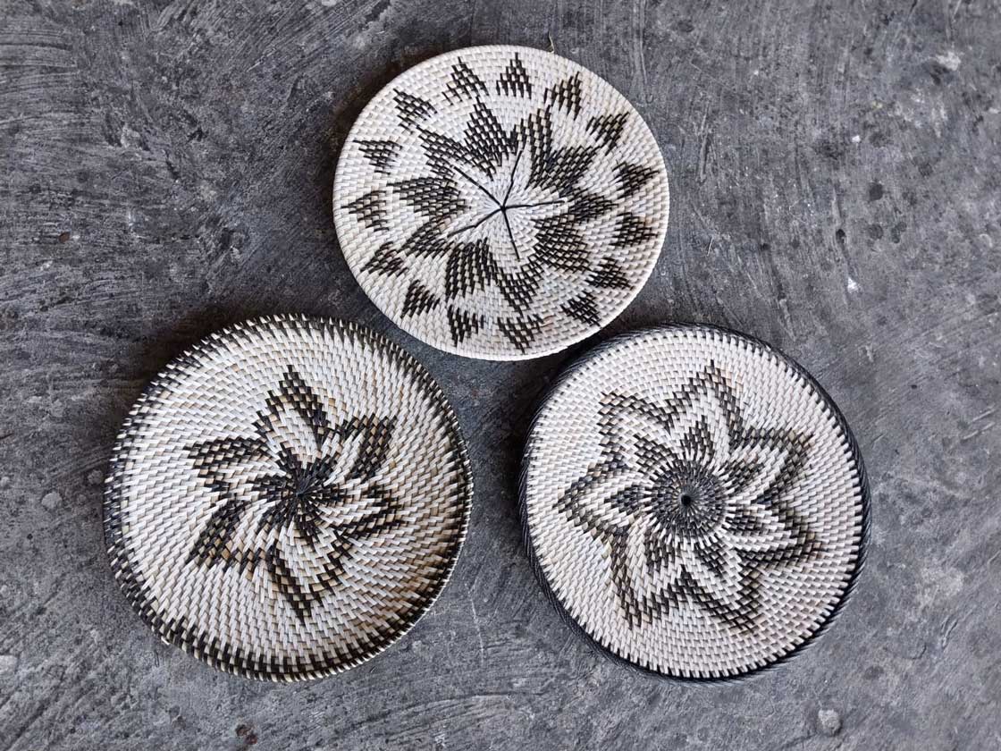 Woven Wall Decoration woven wall decoration from natural rattan; well trusted supplier worldwide