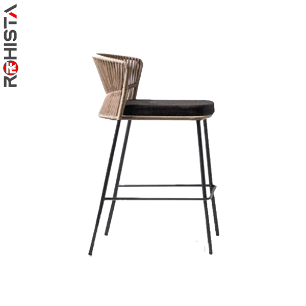 iron bar chair high counter stool arizona