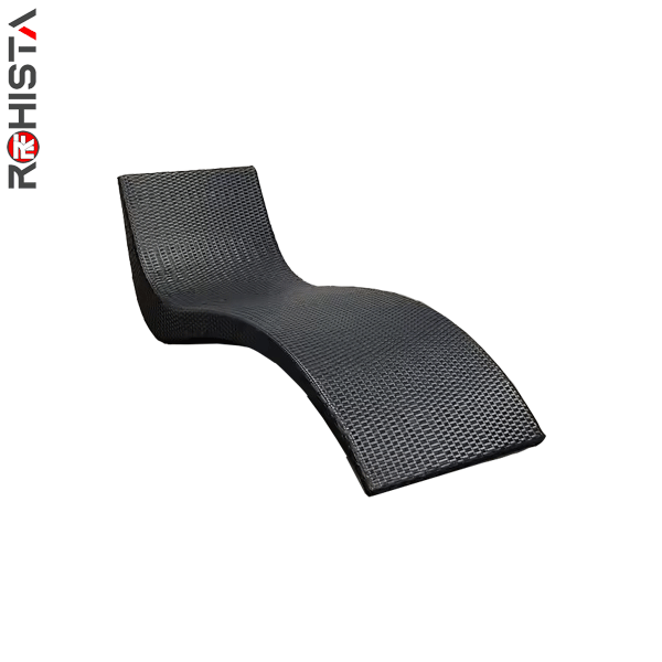 weatherproof sun lounger wicker sunbed outdoor furniture limo