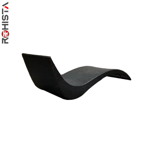 weatherproof sun lounger wicker sunbed outdoor furniture limo