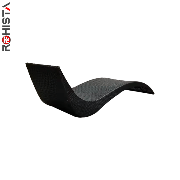 weatherproof sun lounger wicker sunbed outdoor furniture limo