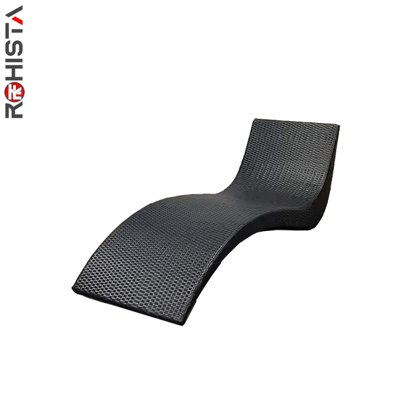 weatherproof sun lounger wicker sunbed outdoor furniture limo