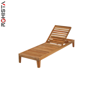 teak wood sunbed for luxury villas and resorts pools larmie