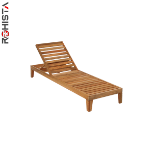 teak wood sunbed for luxury villas and resorts pools larmie