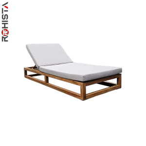 teak sunbed for hotels and resorts poolside barcelona