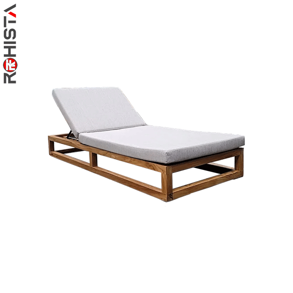 teak sunbed for hotels and resorts poolside barcelona