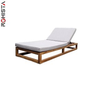 teak sunbed for hotels and resorts poolside barcelona