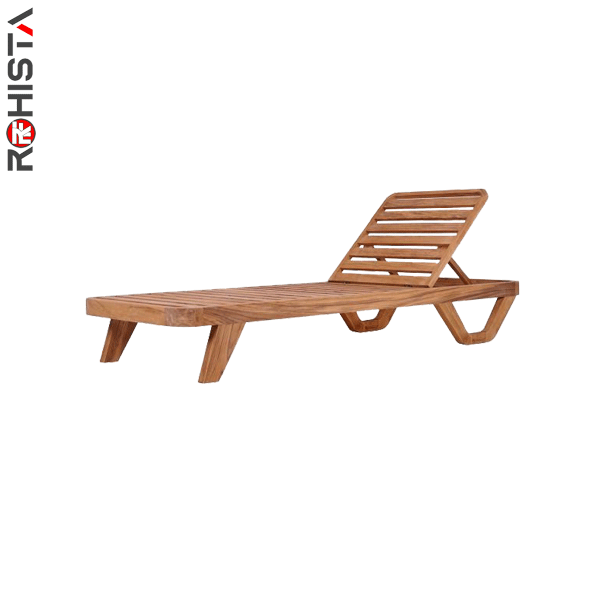teak pool chair sunbed for luxury resorts and villas albana