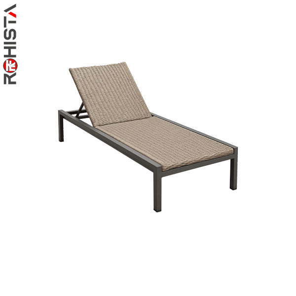 simple sunbed premium outdoor hotel furniture theta