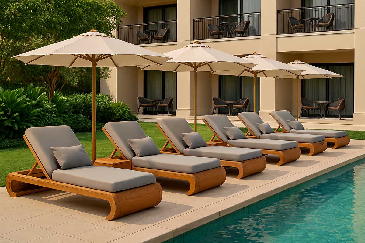 how to choose the right outdoor furniture for hospitality projects