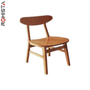dinner chair modern teak wood dining seat hilda
