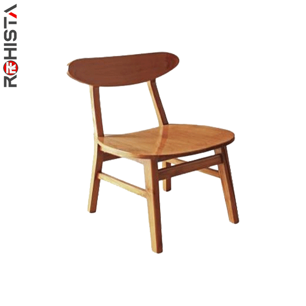dinner chair modern teak wood dining seat hilda
