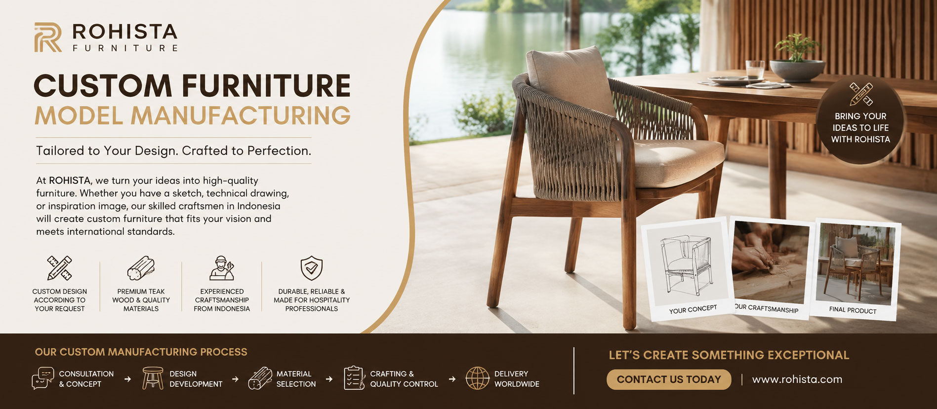 Custom Furniture Projects new teak chair for modern restaurant custom furniture manufacturer from jepara indonesia finest teak furniture producer in indonesia